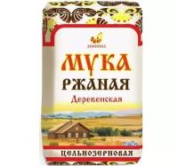 Мука ржаная цельнозерновая деревенская дивинка, 1 кг