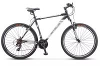 Велосипед Stels Navigator 700 V 27.5 F020 (2021) 21 черный/белый (требует финальной сборки)