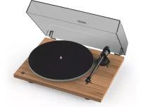 Виниловый проигрыватель Pro-Ject T1 Phono SB (OM 5E), Walnut