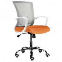 Кресло офисное Brabix Wings MG-306 ткнь/сетка оранжево-серое 532011 (1)