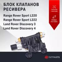 Блок клапанов ресивера пневмоподвески Range Rover L322 новый