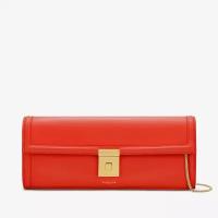 Клатч DeMellier London The Paris Clutch (poppy red smooth)