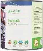 Лак для Яхт Gnature 275 Bootslack 0.375л Бесцветный, Глянцевый, Высокоэластичный