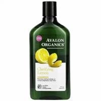 Avalon Organics, очищающий шампунь, лимон, 325 мл (11 жидк. унций)