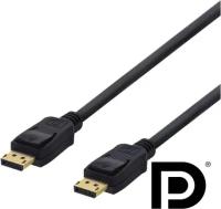 Кабель Deltaco DisplayPort, 2 м