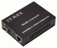 Медиаконвертер IT.Rex (UTP 10/100/1000 Мb/s, SFP 1000 Мb/s) 0001737