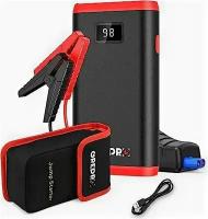 Автомобильное зарядное устройство GREPRO Jump Starter Power Pack для аккумулятора, 12В