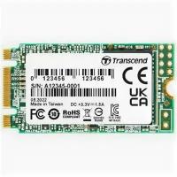 SSD-диск M.2 500Gb Transcend MTS425 TS500GMTS425S (SATA3, up to 530/480MBs, 3D NAND, 180TBW, 22x42mm)