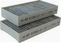 Фильтр салонный угольный HONDA HRV 99], NF6150C2 невский фильтр NF-6150C-2