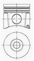 Поршнекомплект Land-Rover TD5 d=84.45+0.50 Nural, 8714000700 NURAL 87-140007-00