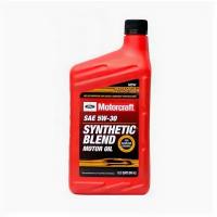 Полусинтетическое моторное масло Motorcraft SAE 5W30 Synthetic Blend, 0.946 л