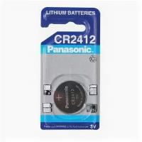 Батарейка Panasonic Lithium batteries CR2412 BL1