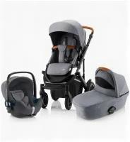 Детская коляска 3-в-1 Britax Roemer Smile III (Baby-safe3 i-size), Frost Grey