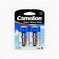 Camelion R20 Blue BL-2 (R20P-BP2B, батарейка,1.5В)