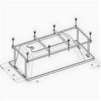 Монтажный комплект к ванне Santek Касабланка XL 170х80 арт. 1WH302442