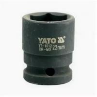 Головка ударная 22 мм, 6 гр, 1/2, YT1012 TOYA / YATO YT-1012