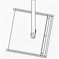 VOLTA Cabinet corner Кронштейн для подвеса акустических систем М-серии, 1 штука