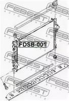 втулка крепления радиатора FEBEST FDSB001
