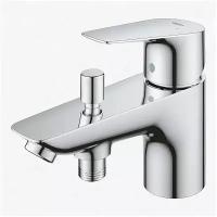 Смеситель на борт ванны Grohe BauEdge 23562001 хром