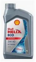 Моторное масло Shell Helix ECO 5W-40, 1 л