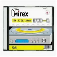Диск DVD-R Mirex 4,7 GB 16x, 838859