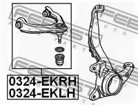 рычаг L Honda Civic/Civic Ferio EK/EJ9 95-01, 0324EKRH FEBEST 0324-EKRH