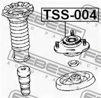 Опора аморт.перед. Toyota Corolla NZE/ZZE12# 00-, TSS004 FEBEST TSS-004