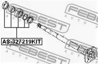 Подшипник шариковый задней полуоси, AS327219KIT FEBEST AS-327219KIT