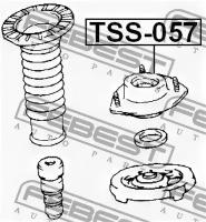 Опора переднего амортизатора (TOYOTA PICNIC/AVENSIS VERSO ACM20 2001-2005) FEBEST, TSS057 FEBEST TSS-057