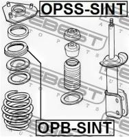 Подшипник опоры переднего амортизатора (OPEL SINTRA 1997-1999) FEBEST, OPBSINT FEBEST OPB-SINT