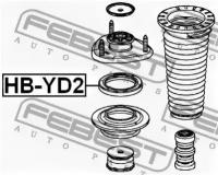 подшипник опоры амортизатора подвески, HBYD2 FEBEST HB-YD2