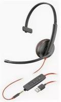 Компьютерная гарнитура Plantronics Blackwire C3215 черный (209746-201)