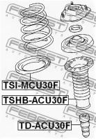 Пыльник переднего амортизатора, TSHBACU30F FEBEST TSHB-ACU30F