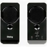 Dialog Stride AST-22UP - акустические колонки 2.0, 8W RMS, Phone Out, Mic In, черные, питание от USB