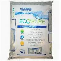 Песок стеклянный Waterco EcoPure, фракция 0.5-1.0 мм, мешок 20 кг