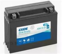 EXIDE AGM1223 Аккумуятор дя мототехники EXIDE BIKE 12V 21AH 350A 150x87x130mm