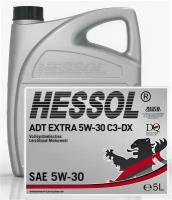 Масло моторное Hessol 5w30 ADT Extra SAE C3-DX 5 л