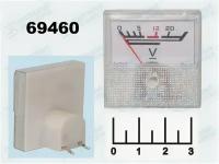 Измерительная головка вольтметр 20V 40*40мм DC