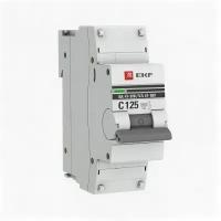 EKF Автоматический выключатель 1P 100А (D) 10kA ВА 47-100 PROxima mcb47100-1-100D-pro