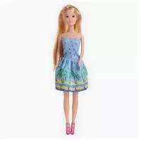 Кукла-модель «Анна» в платье, микс