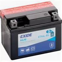 Аккумулятор мото Exide ETX4L-BS (YTX4L-BS, YB4L-B)