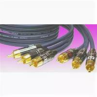 Кабель видео 3xRCA - 3xRCA AVC Link CABLE-906/0.75 0.75m