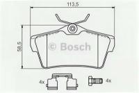 0986494192 FIAT Scudo 2.0i/1.6-2.0D Multijet 07- R BOSCH 0986494192