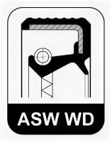 Сальник 40x52x9 ASW F WD ACM Audi. VW 1.3 - 1.6 1.3D - 1.6D 79 Elring 094358