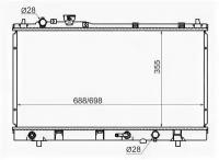 Радиатор MAZDA PREMACY/FORD IXION 99-05, MZ00012 Sat MZ0001-2