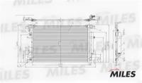 Радиатор кондиционера (MITSUBISHI LANCER / OUTLANDER 1.5-2.4/2.2D 07-) ACCB007 MILES ACCB007