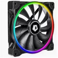 Вентилятор 140x140x25 ID-Cooling ZF-14025-ARGB PWM, Low Noise, резиновые углы, Addresable RGB, 800-1600об/мин Box