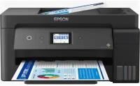 Epson L14150 МФУ А3 цветное: принтер/копир/сканер/факс, 38/24 стр./мин.(чб/цвет), ADF 35 стр., USB/LAN, в комплекте чернила 6 500/5 200 стр.(чб/цвет) (C11CH96403)