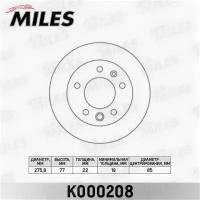 Диск тормозной MERCEDES SPRINTER 9506 / VW LT 28-46 9506 передний вент. MILES K000208