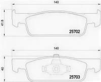 Колодки тормозные P68059 Brembo P68059